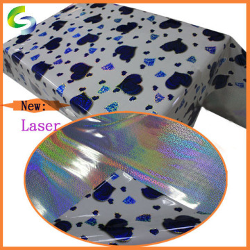 Laser Shine PVC Flexible Plastic Sheet