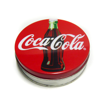 Round Metal Coaster Gift Tin Box