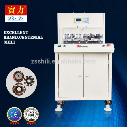 Stepping traverse motor reactor coil winding machines