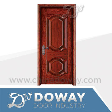 Polyurethane Home Steel Wood Door