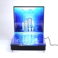 APEX Counter Top Display Makeup Rack With Led