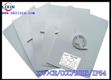 Bathroom shower mirror heated pad