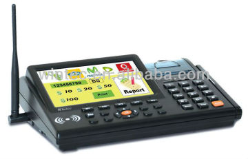 IDT700 7'' POS With GPRS CDMA Thermal Printer