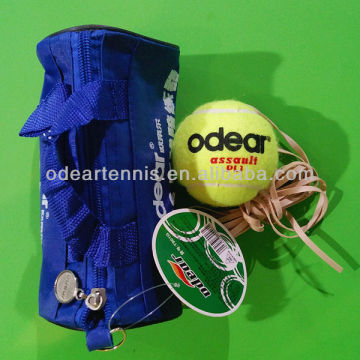 Tennis training equipment&set, elastic tennis ball with tennis machine