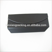 Factory Price Unique Designer Handmade Folding Custom Leather Eyewear Carrying Box/Optical Box/Glasses Box