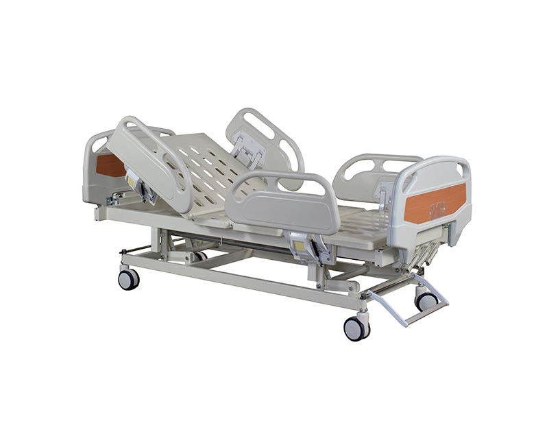 three crank hospital bed