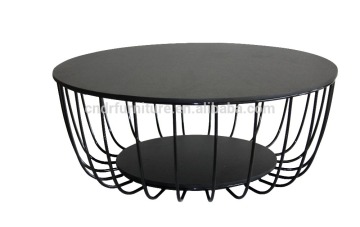 newest metal wire small side table