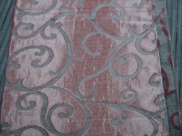 Rayon Chenille for bedspread, sofa cover,chair cover