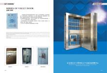 Stainless steel vault door