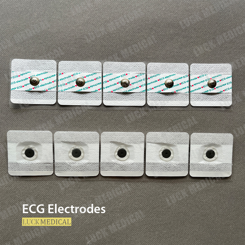 Électrode ECG jetable pour adulte et enfant