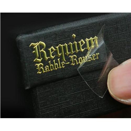 Custom Solid Metal Transfer LOGO Label