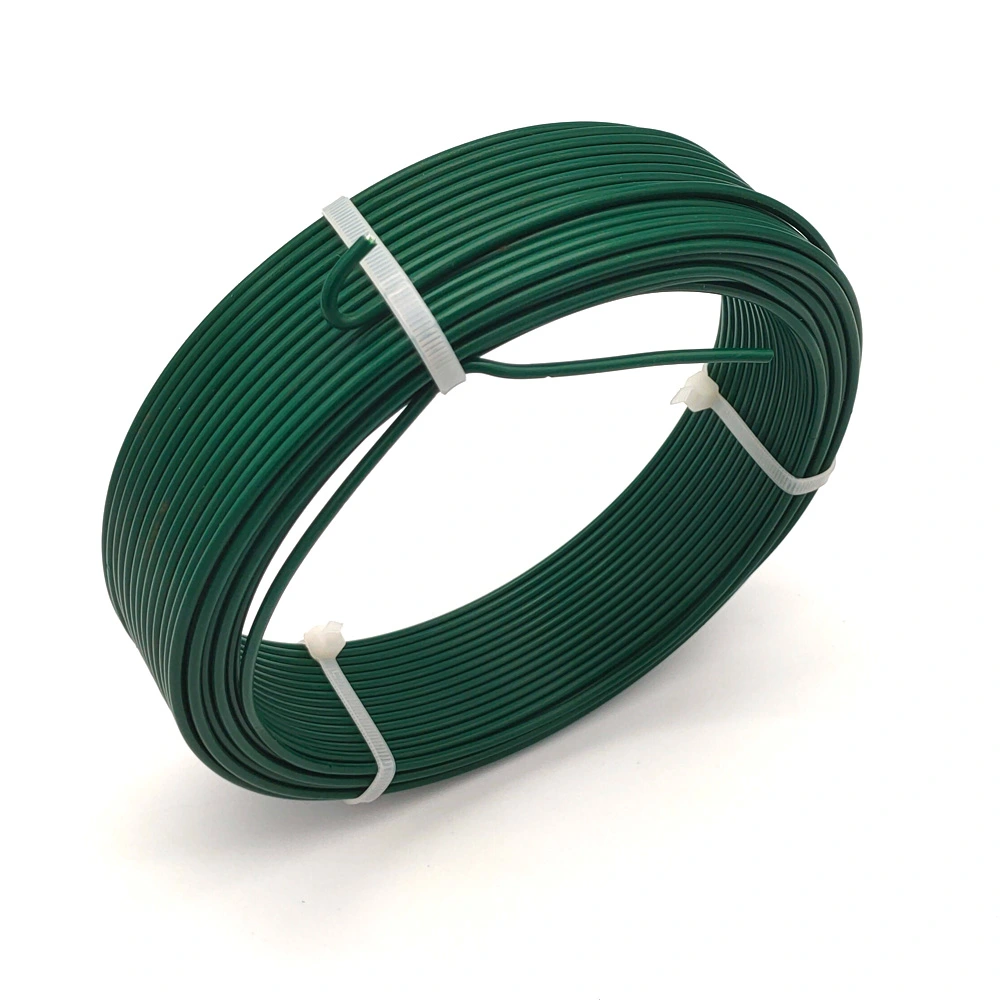 Factory Supplier PVC Tin Ties Plastic Twist Tie Wire for Packaging or Garden Plant