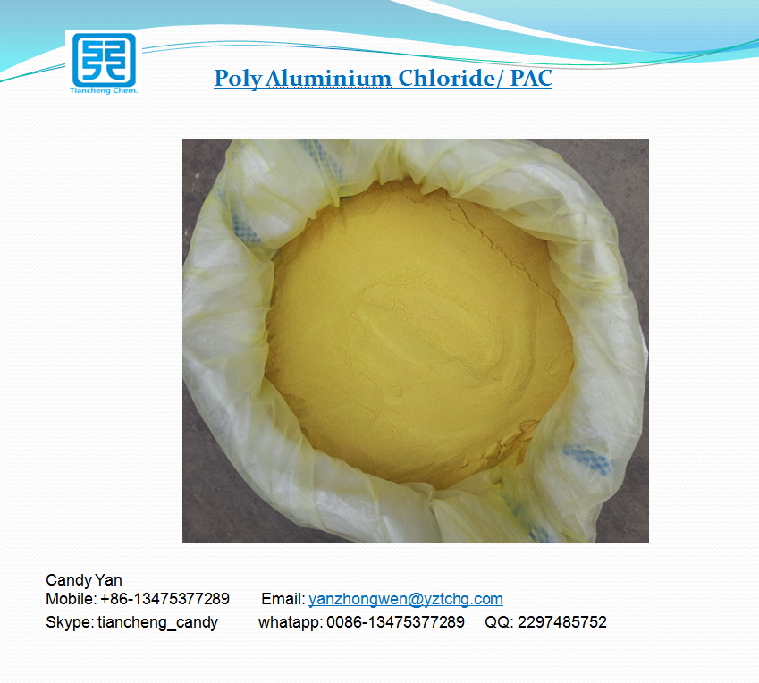 wastewater treatment chemical PAC 30% Poly Aluminum Chloride