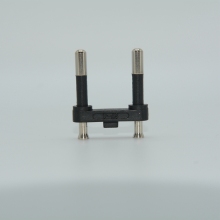 Korean Type 4.8mm 2 Pin Round Plug Insert Hollow Plug