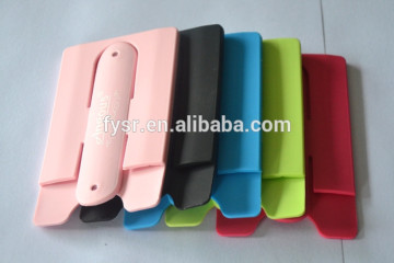 fashion silicone card holder,cell phone credit card holder,phone case card holder