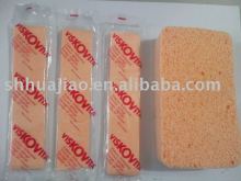 Compressible sponges