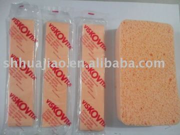 Compressible sponges