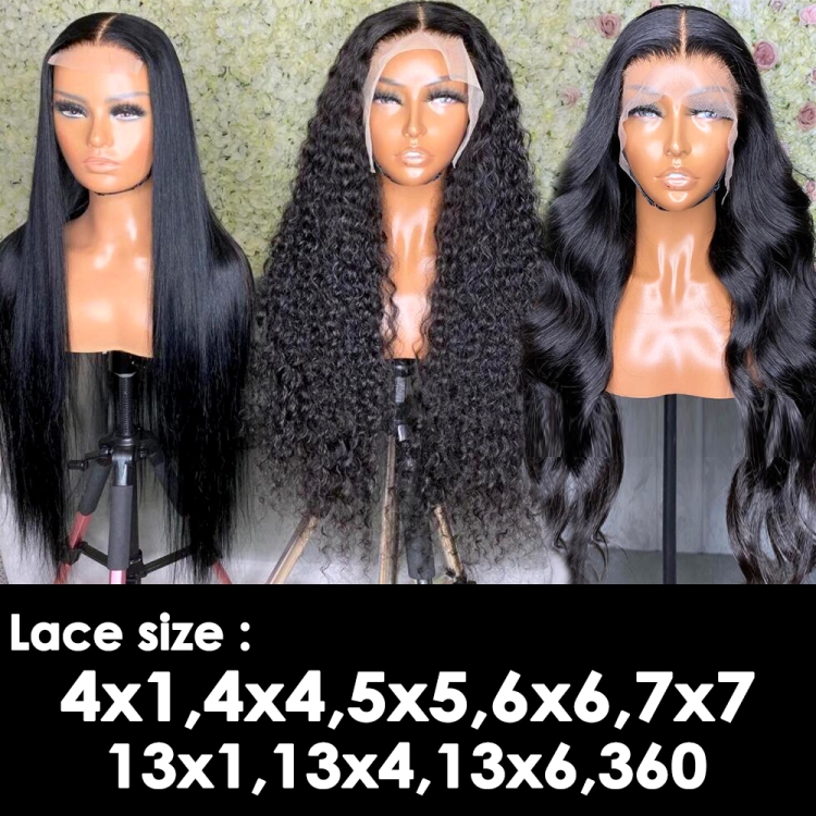 Wholesale Virgin Hair Vendors Cuticle Aligned Raw Hair straight hair Lace Frontal Wig.