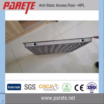 High performance steel anti static raised access floor