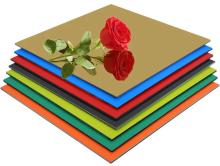 Black Mirror Clear-reflection ACP Wall Cladding Sheet