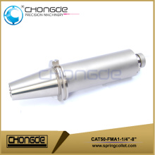 حامل أداة المطحنة ذات غلاف الوجه CAT50 1-1 / 4 &quot;بايلوت ديا .8&quot; إسقاط