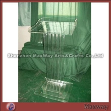 Column Clear Acrylic Lectern Podium