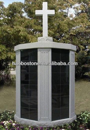 Cemetery Grey Stone Columbarium