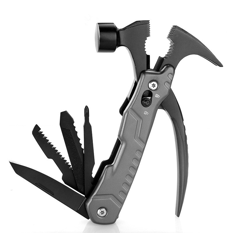 Outdoor Combination Multi-purpose Camping Survival kit multi-purpose Claw Hammer