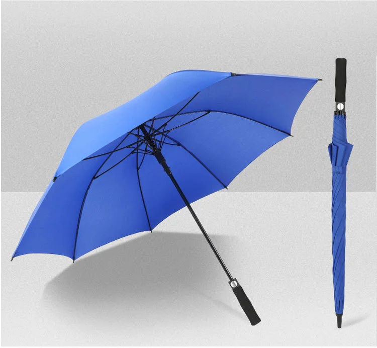 Wholesale Custom Creative Promotion Gift Advertising Straight Large Windproof Promotional Golf Umbrellas with Logo Prints