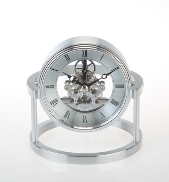 Desk Top Swivel metal Clock
