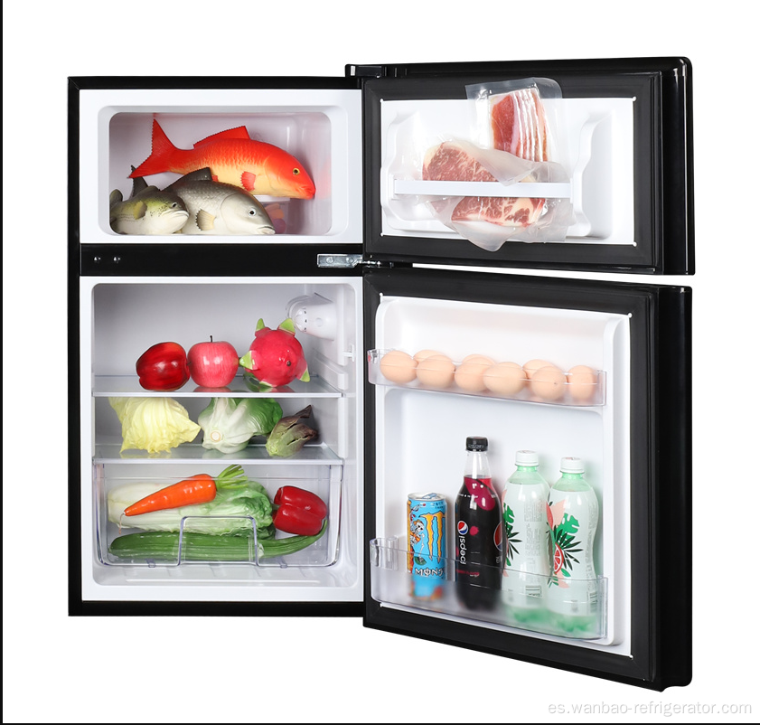 Refrigerador de hotel con congelador superior Fast Freeze