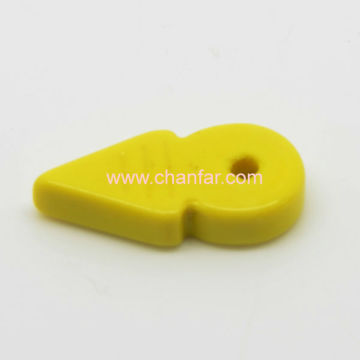 Arrows Shape Yellow Crystal Beads