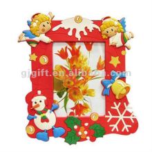 2014 promotional soft pvc beautiful Christmas photo frames                        
                                                Quality Choice