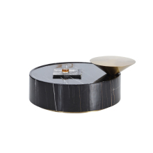 Simple Design Center Table black Coffee Table Set