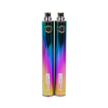 Smokjoy E cig wholesale evod twist battery with rainbow color