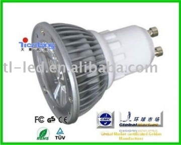 GU10 1x3W high power LED lamp