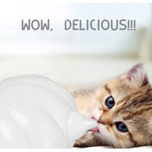 Susu Binatang Makan Mangkuk Silicone Pets Feeder Susu