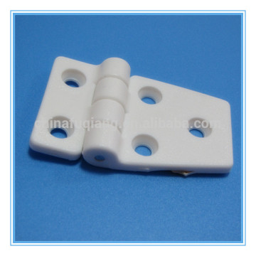 Small plastic furniture hinge