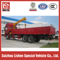 6x4 Drive Dongfeng Truck Fedcipe Kính viễn vọng Boom Crane