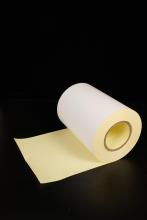 Thermal Transfer Rubber Based Permanent Yellow Glassine