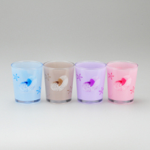 PS plastic cup double thickness heat transfer pringting