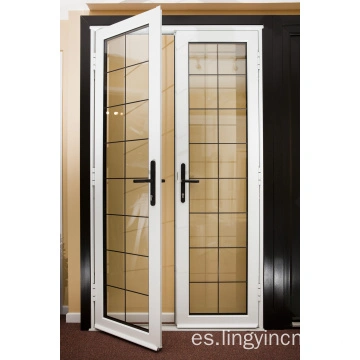 China Puertas Dobles De Vidrio De Marco De Aluminio Fabricantes