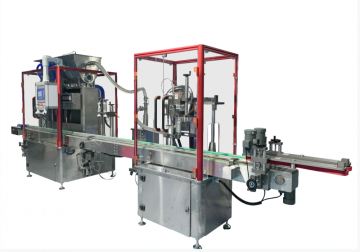 Intelligent follow filling and capping machine