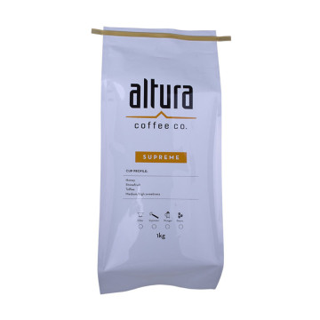 250g Side Gusset Bag Custom Coffee Pouches With Degassing Valve