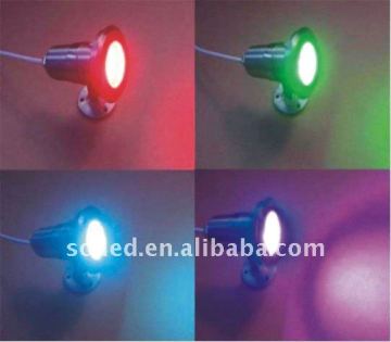 underwater fountain rgb led lighting