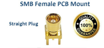 Pcb Mount Smb Rf Antenna Connector