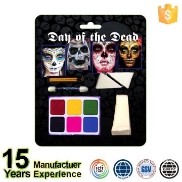 Eco-Friendly halloween face paint, halloween face painting Deluxe family makeup kit