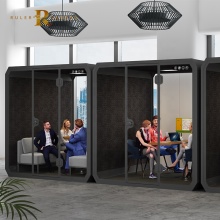Soundproof Office Phone Booths for Public Privacy Meetings