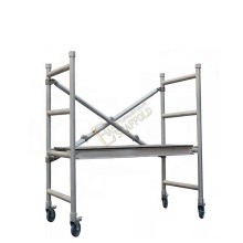 Australian and European Standards Compliant Portable Aluminium Mini Rolling Scaffold