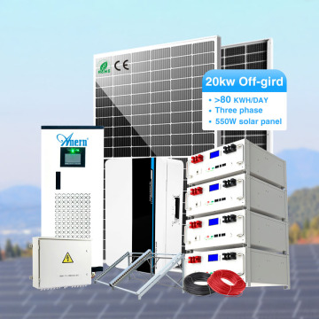 Complete Kit Soler Inverter Systems 5kW-20kW Off-Grid Solar Energy Solutions for Home